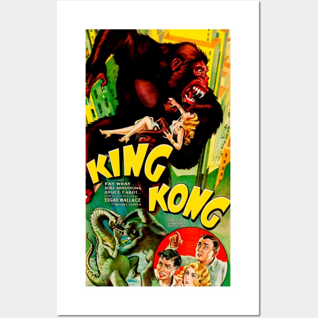 King Kong (1933) Wall Art by FilmCave